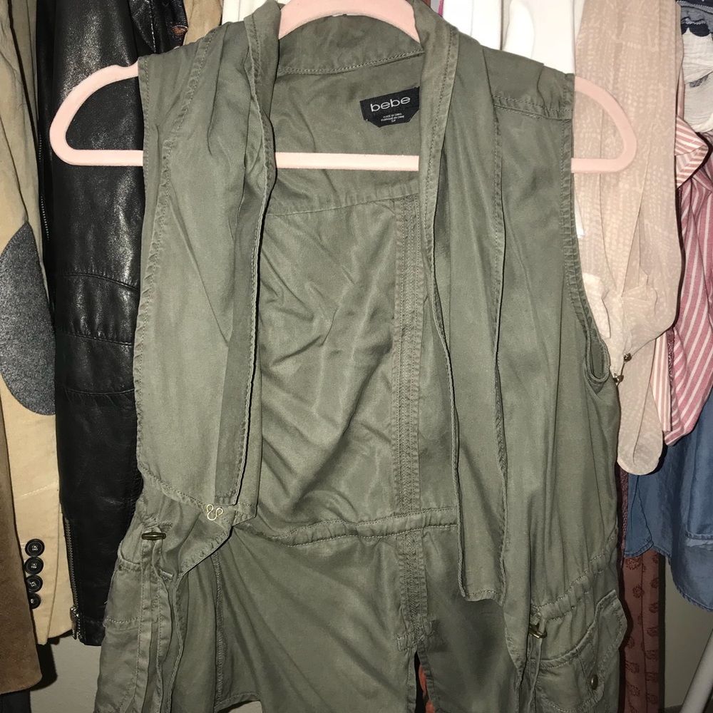 Army green vest